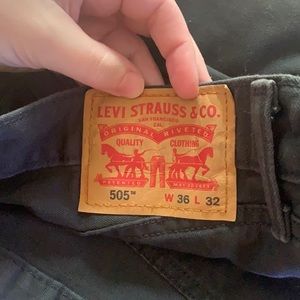 Black Levi Jeans